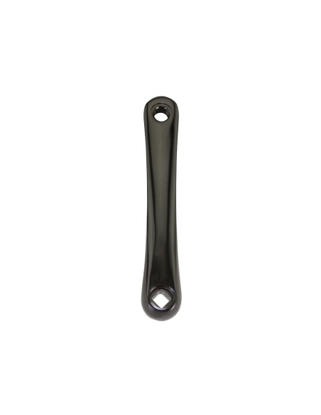 Alloy Left Crank Arm 165mm Square Taper JIS Design Black.